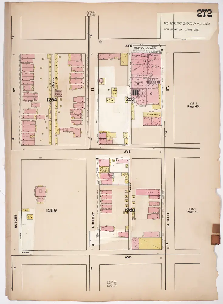 A. Whipple & Co.'s insurance map of St. Louis, Mo