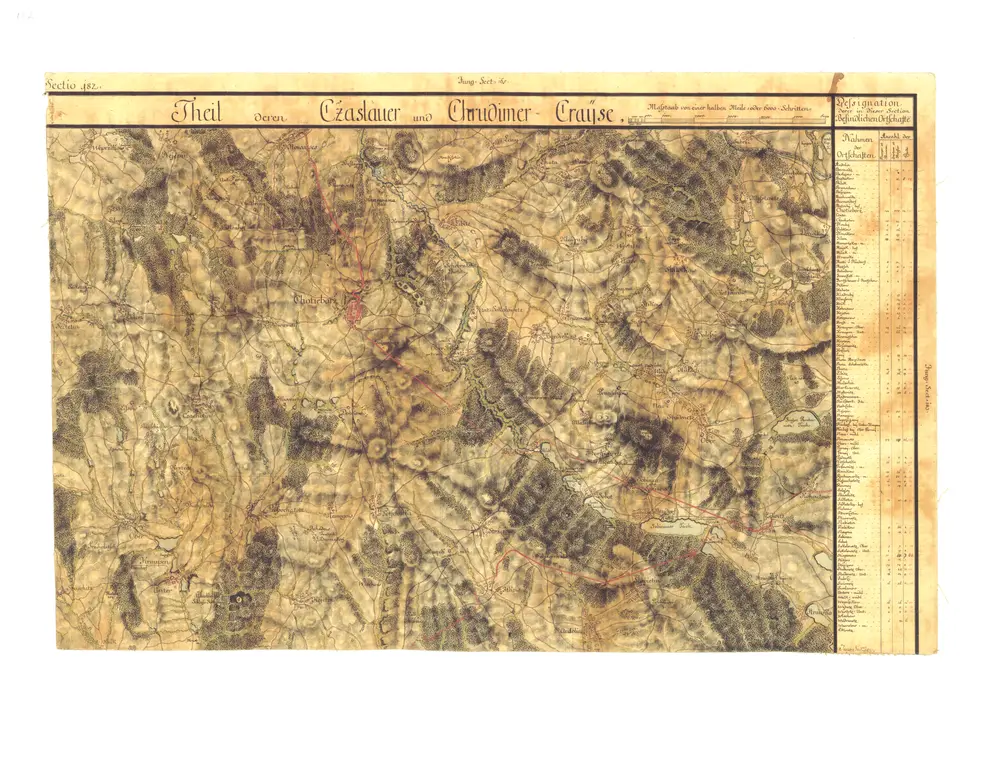 Anteprima della vecchia mappa