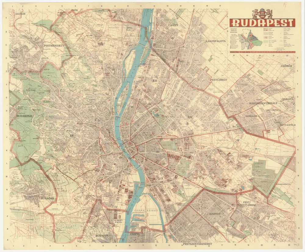 Aperçu de l'ancienne carte