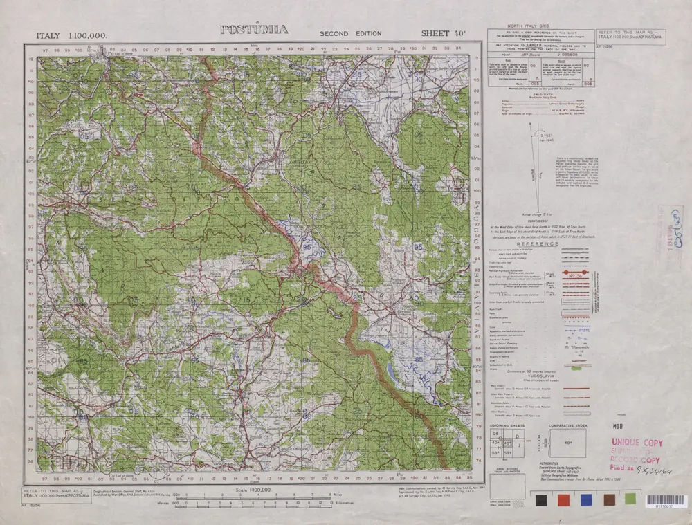 Anteprima della vecchia mappa