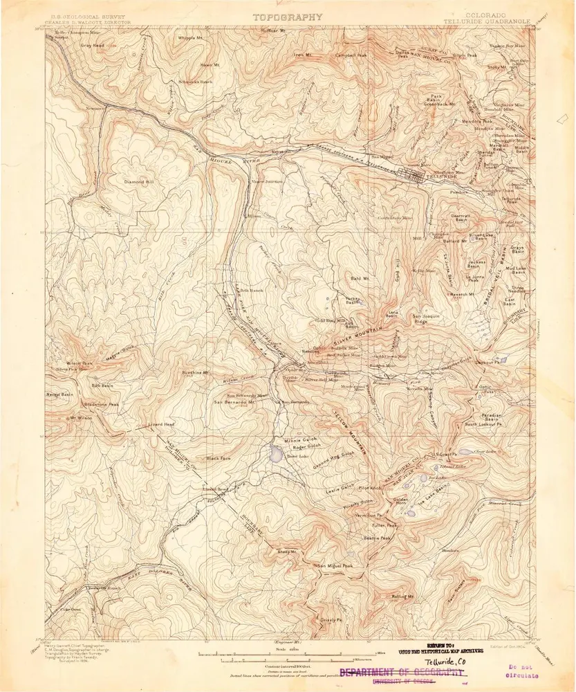 Anteprima della vecchia mappa