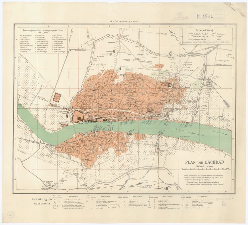 Aperçu de l'ancienne carte