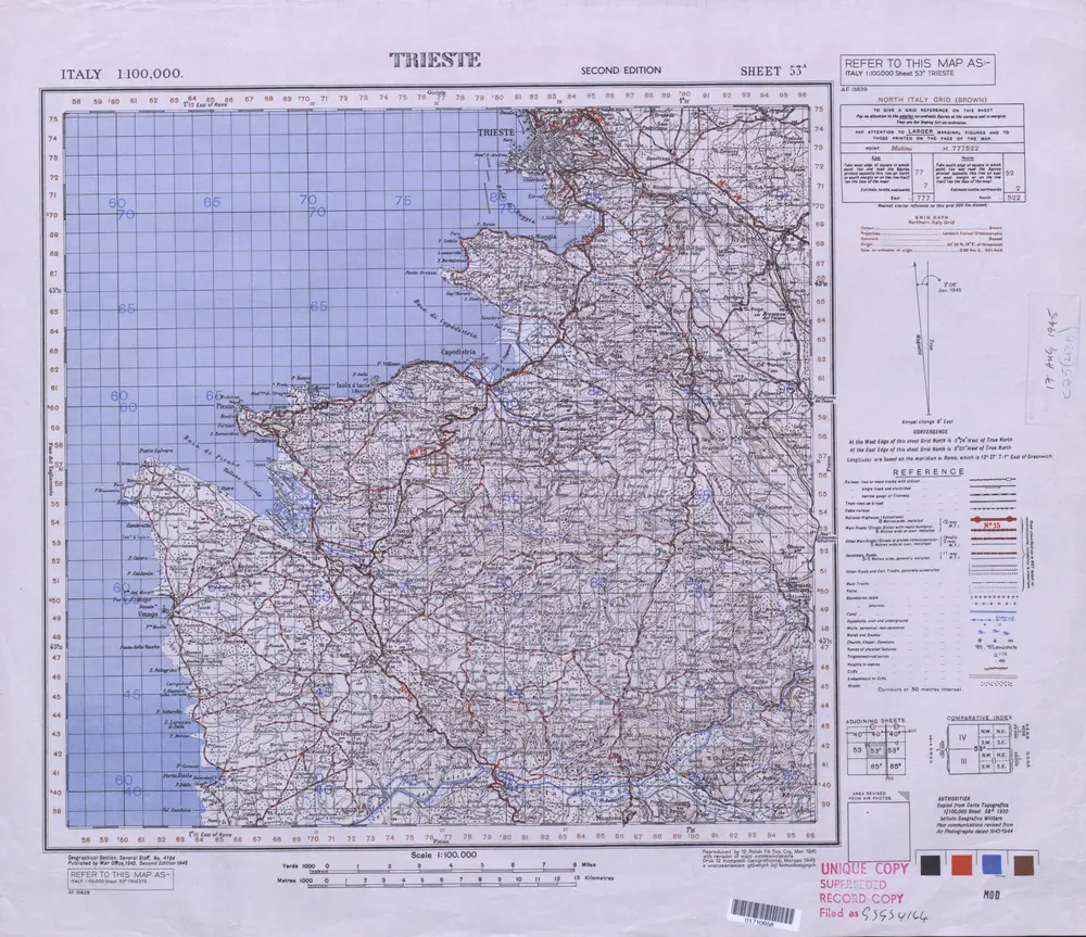 Aperçu de l'ancienne carte