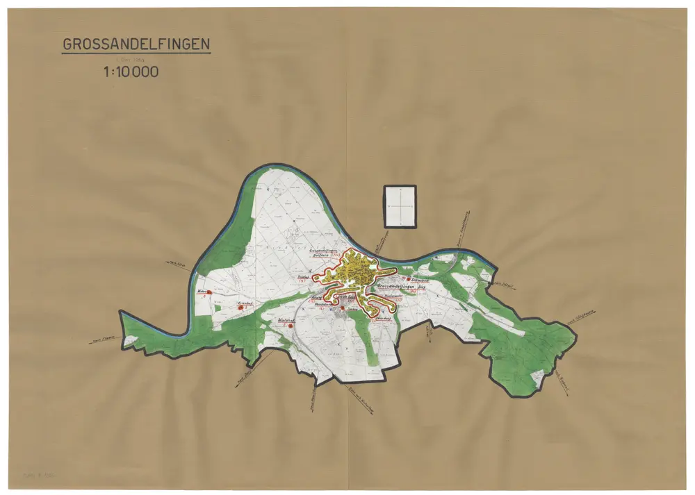 Anteprima della vecchia mappa