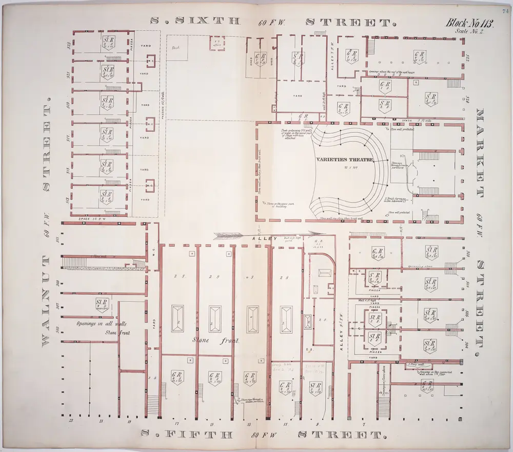 A. Whipple & Co.'s insurance map of St. Louis, Mo