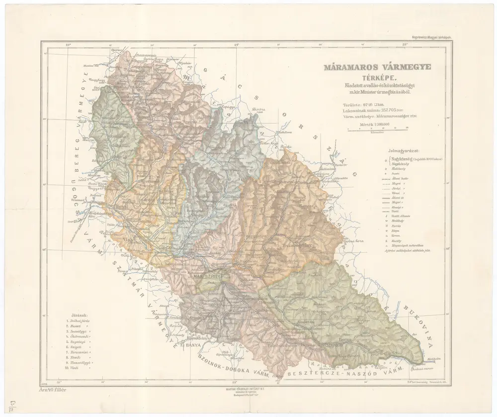 Voorbeeld van de oude kaart