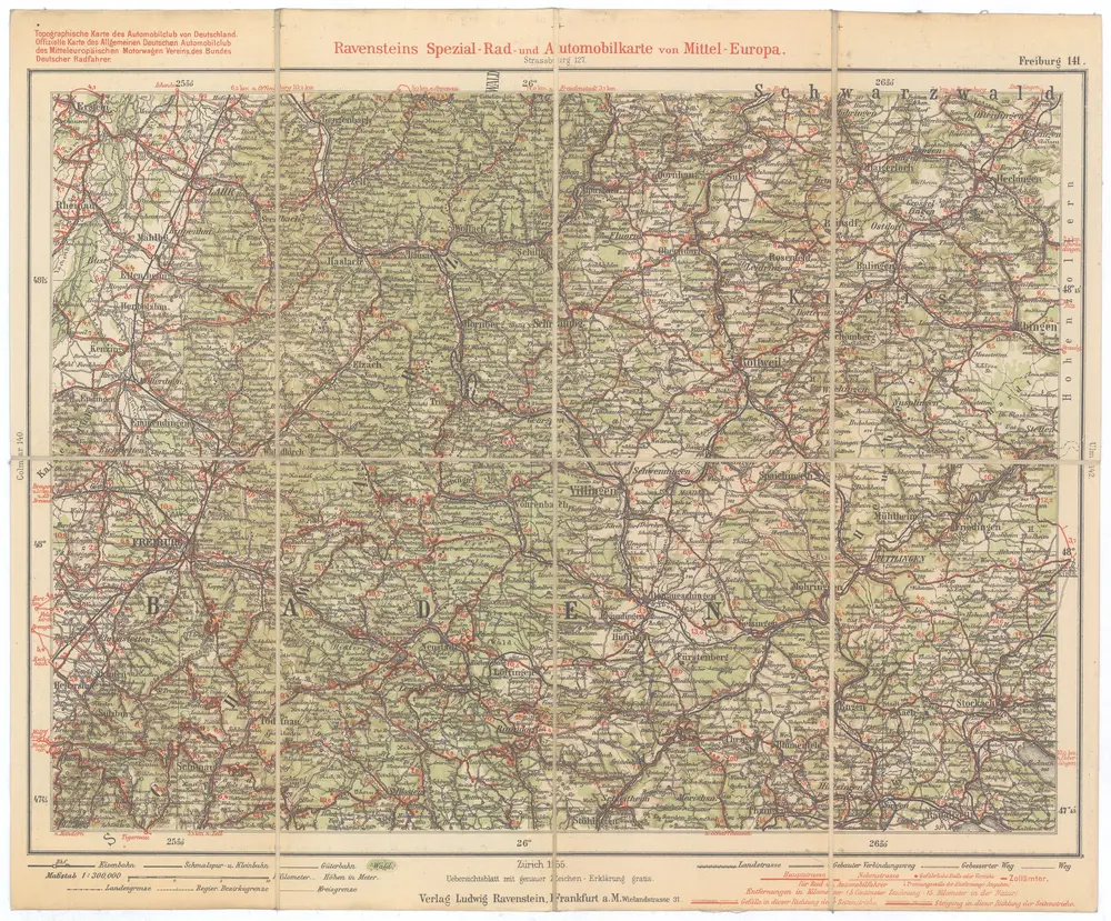 Aperçu de l'ancienne carte