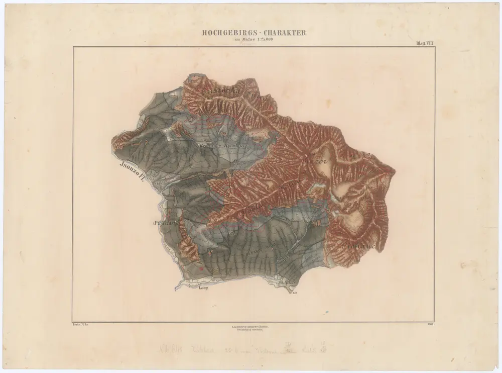 Anteprima della vecchia mappa