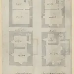 Plans of Corgarff Castle.