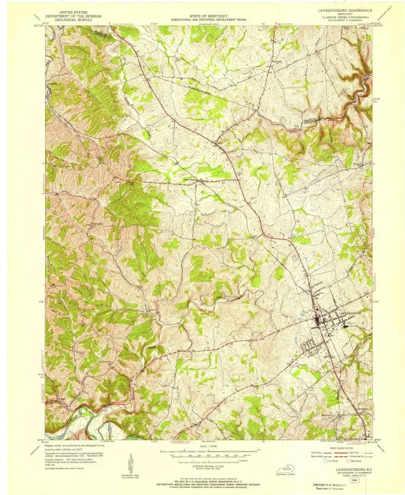 Aperçu de l'ancienne carte