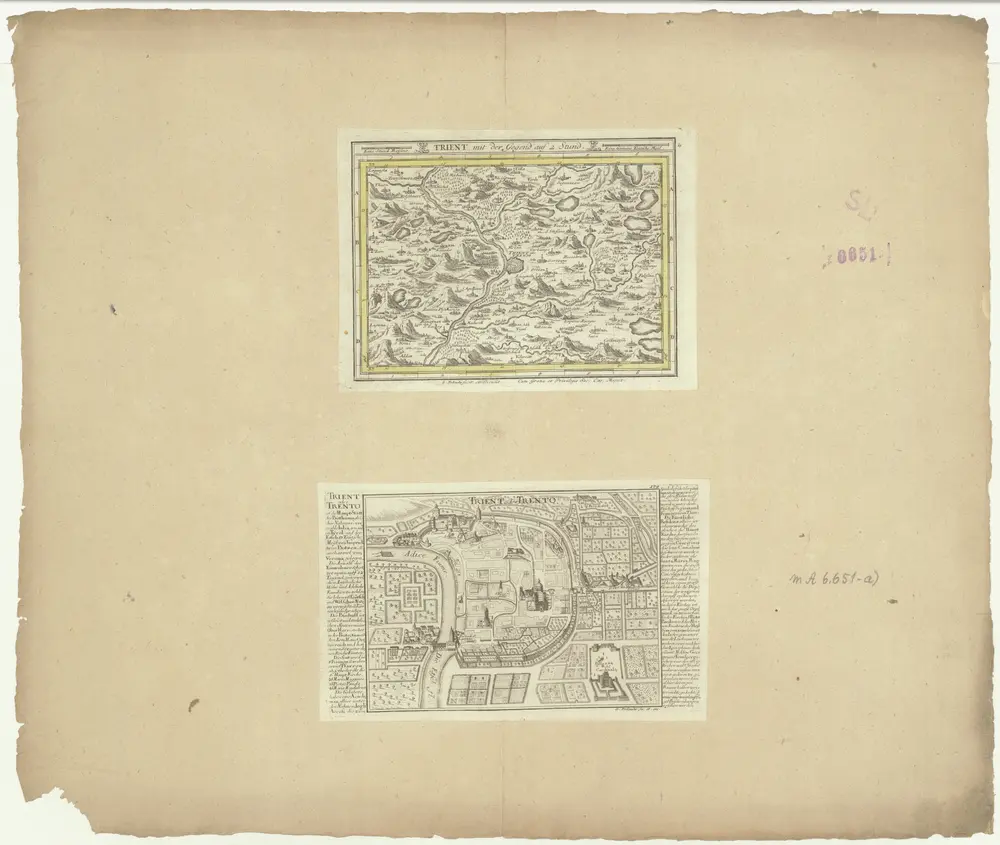 Anteprima della vecchia mappa