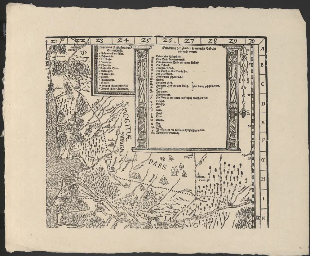 Anteprima della vecchia mappa