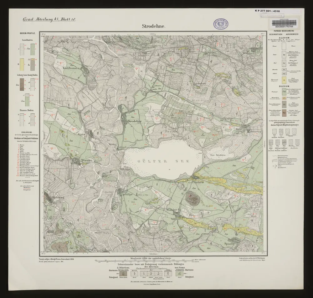 Aperçu de l'ancienne carte