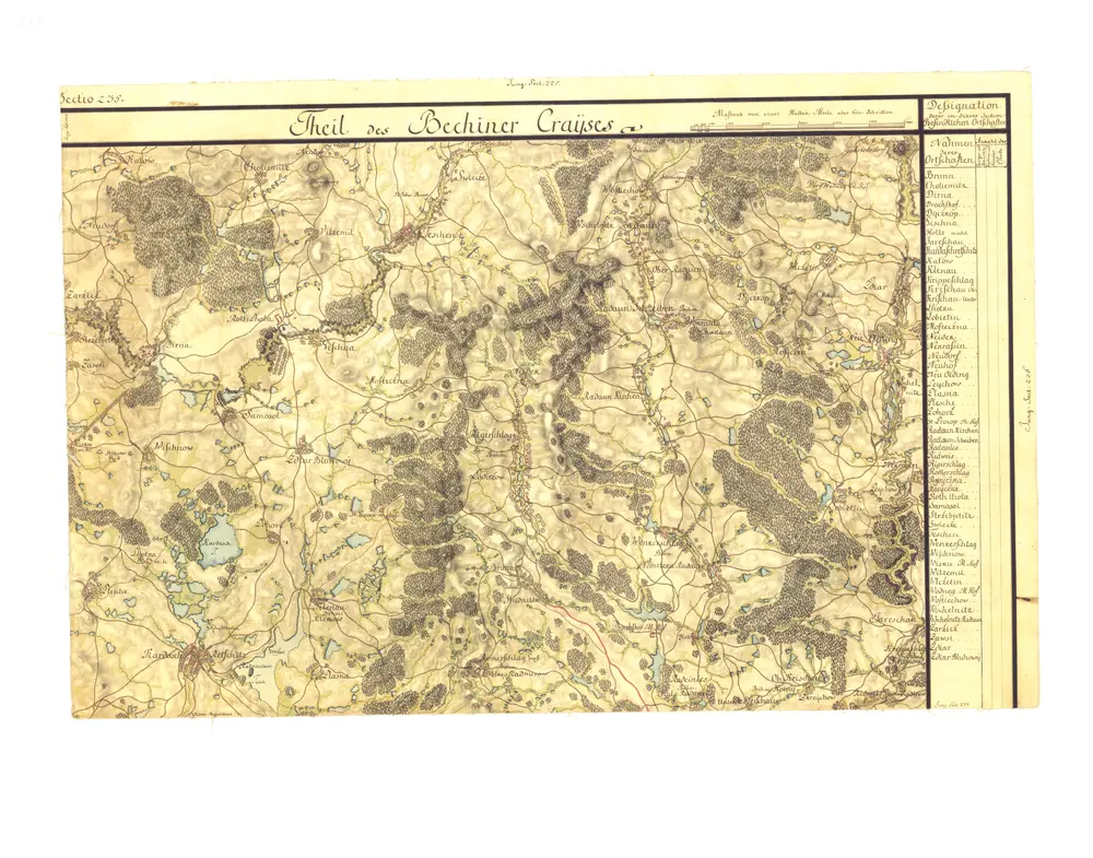 Anteprima della vecchia mappa