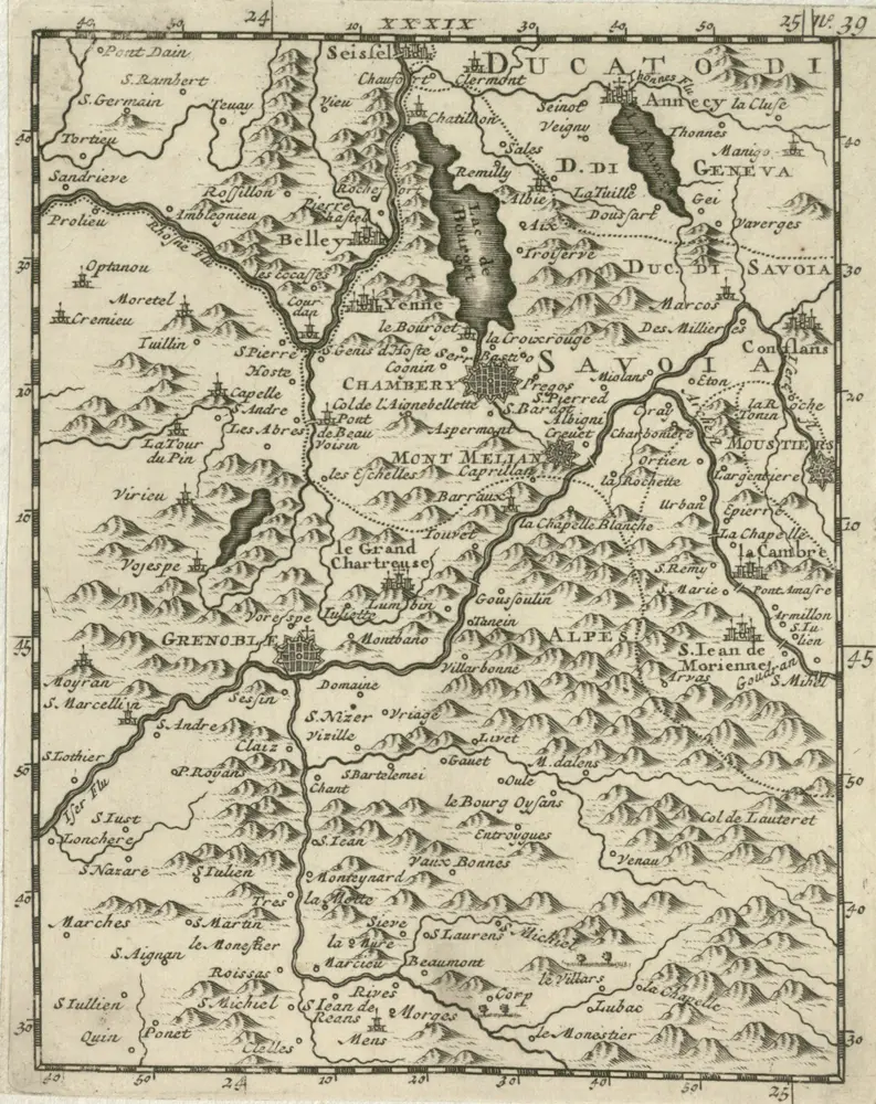 Anteprima della vecchia mappa