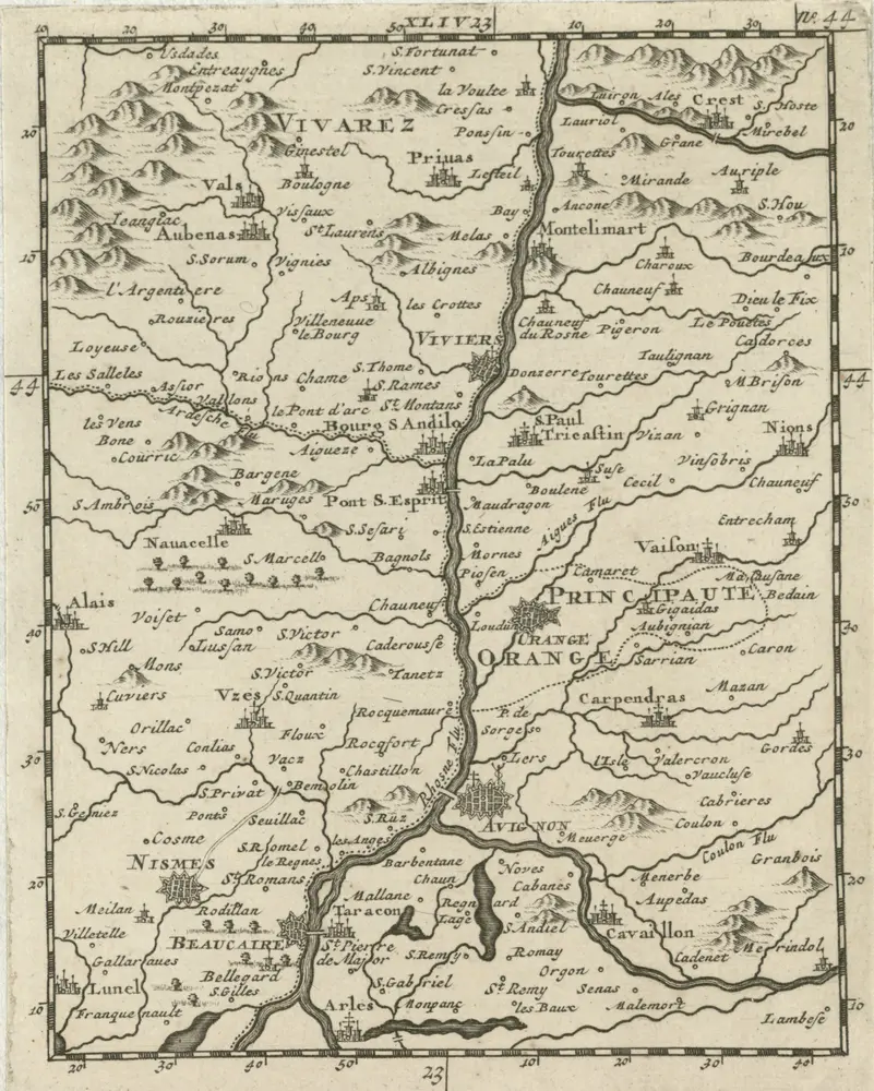 Anteprima della vecchia mappa