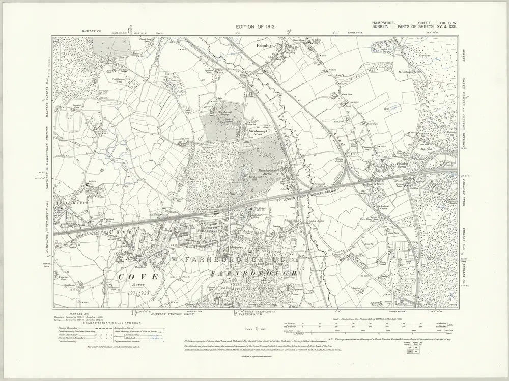 Aperçu de l'ancienne carte