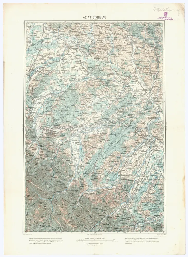 Aperçu de l'ancienne carte