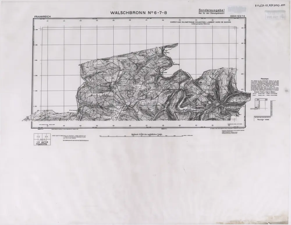 Aperçu de l'ancienne carte