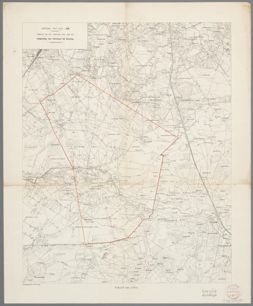 Aperçu de l'ancienne carte