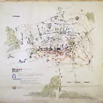 Caption: Plan of the Battle of Waterloo