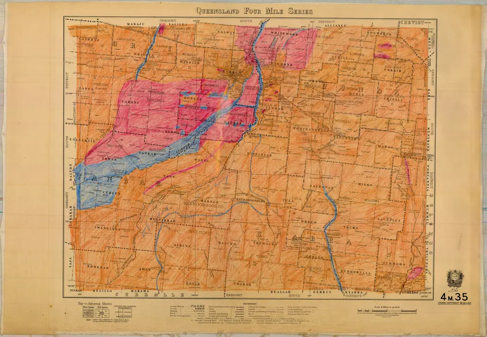 Aperçu de l'ancienne carte