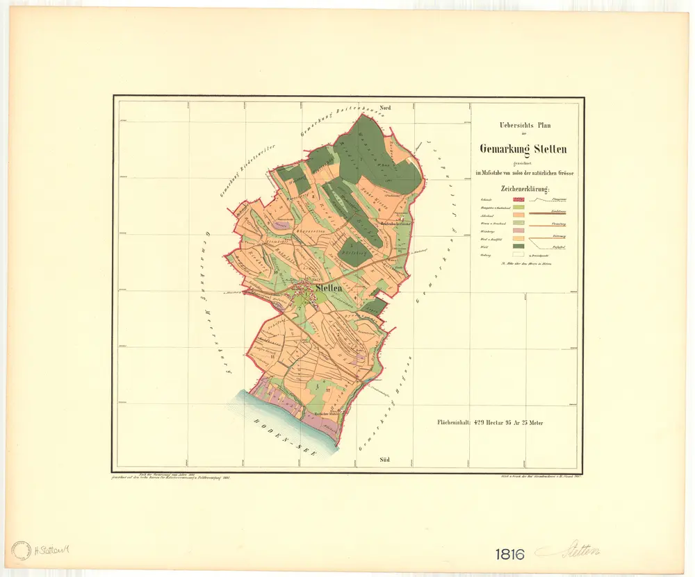 Aperçu de l'ancienne carte