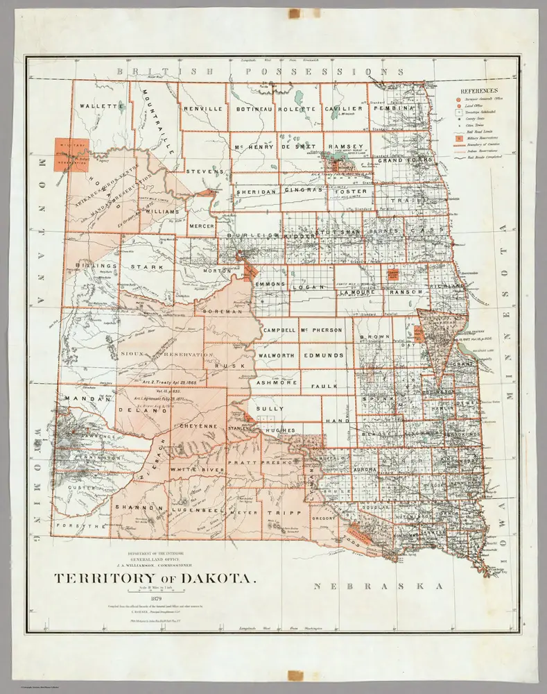 Aperçu de l'ancienne carte