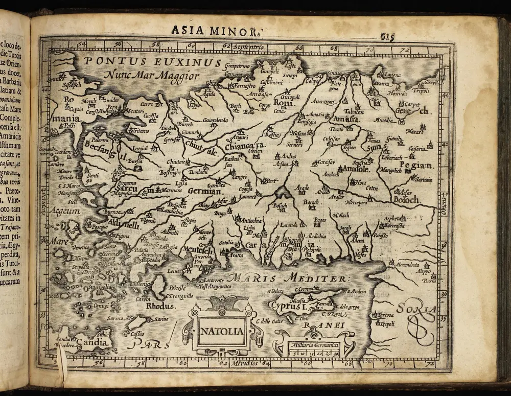 Aperçu de l'ancienne carte