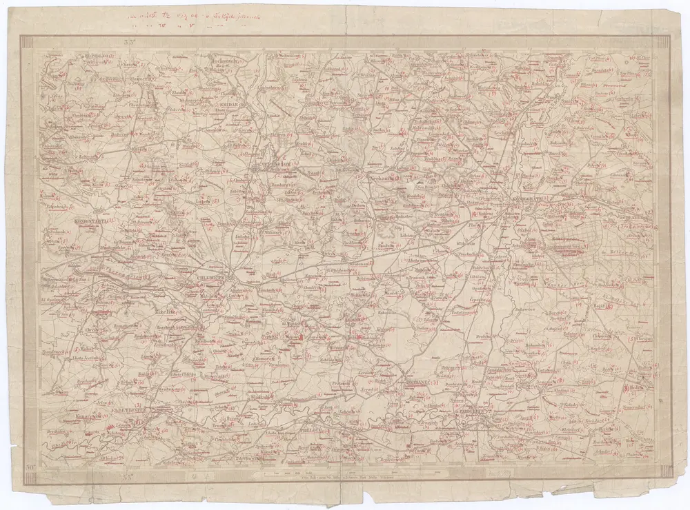 Anteprima della vecchia mappa