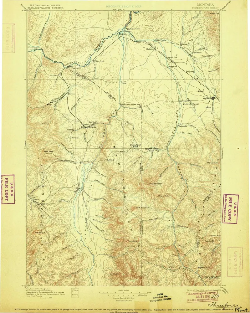 Vista previa del mapa antiguo