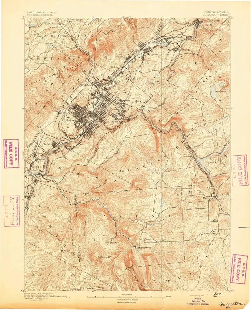 Aperçu de l'ancienne carte