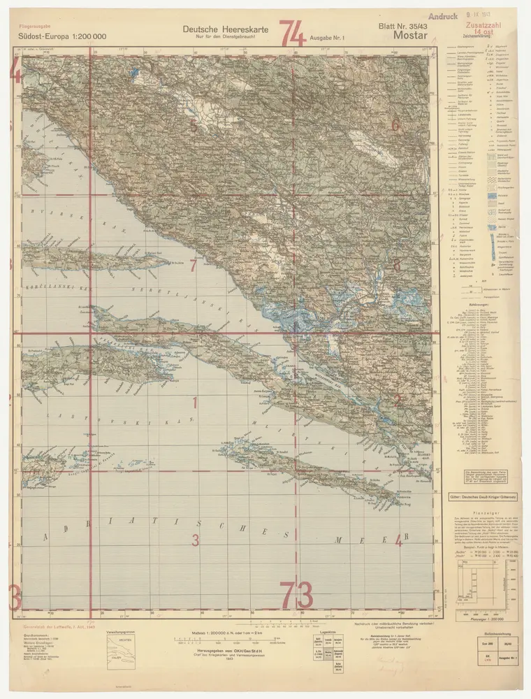 Aperçu de l'ancienne carte