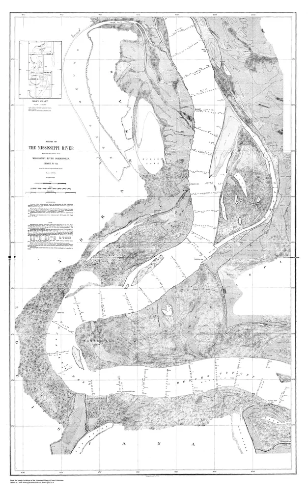 Voorbeeld van de oude kaart