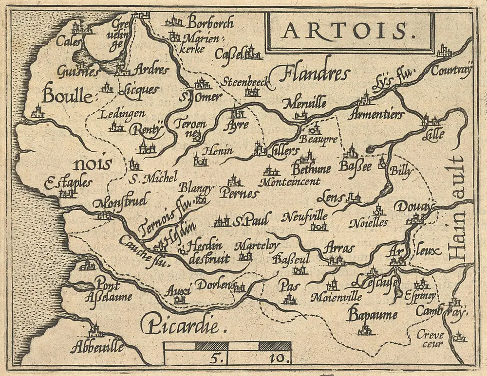 Aperçu de l'ancienne carte