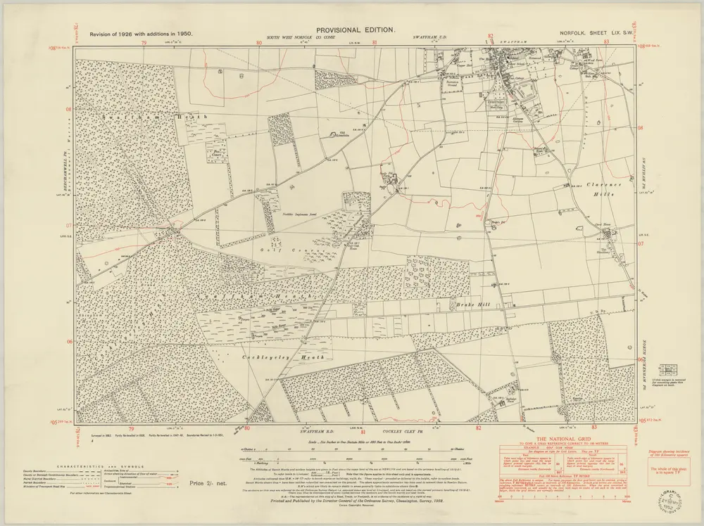 Aperçu de l'ancienne carte