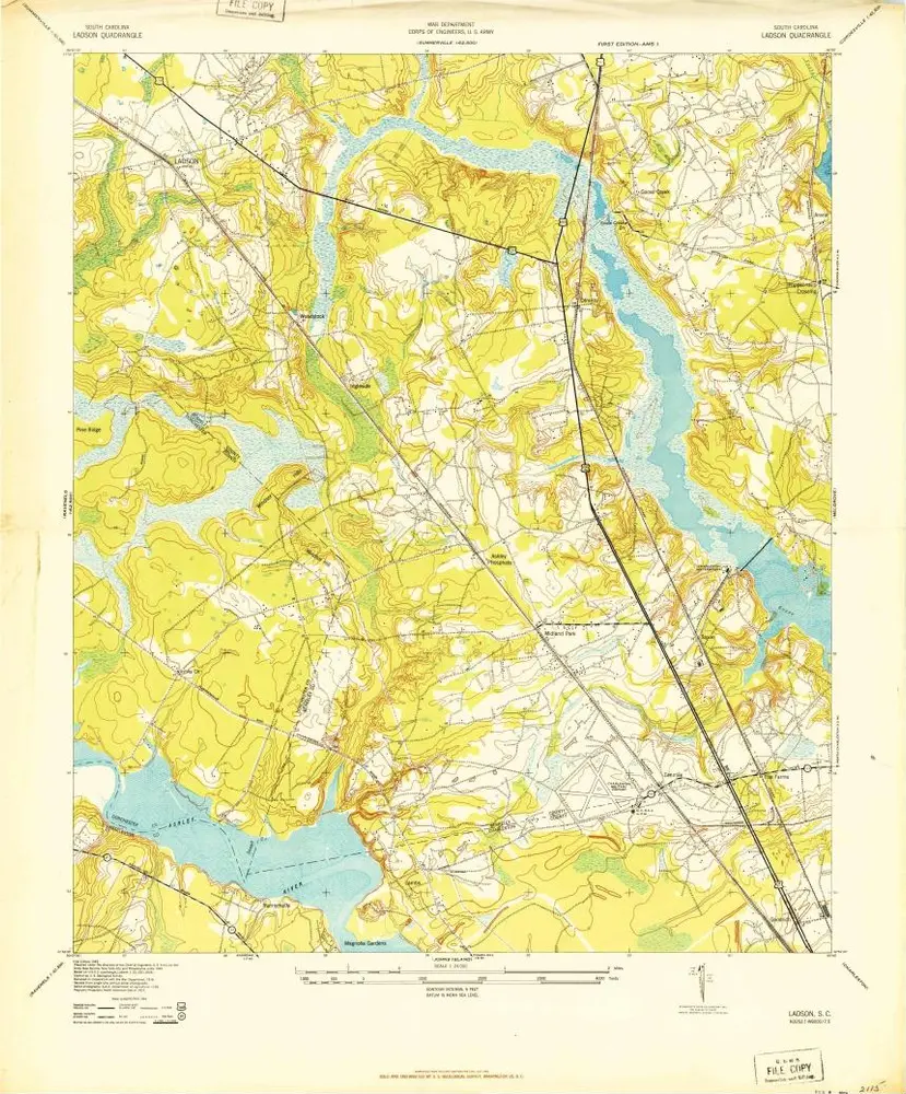 Aperçu de l'ancienne carte