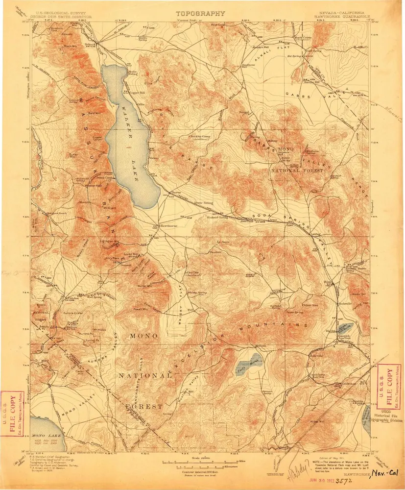 Aperçu de l'ancienne carte