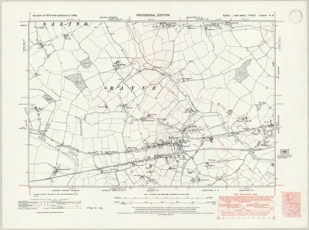 Aperçu de l'ancienne carte