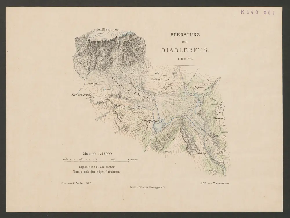 Aperçu de l'ancienne carte