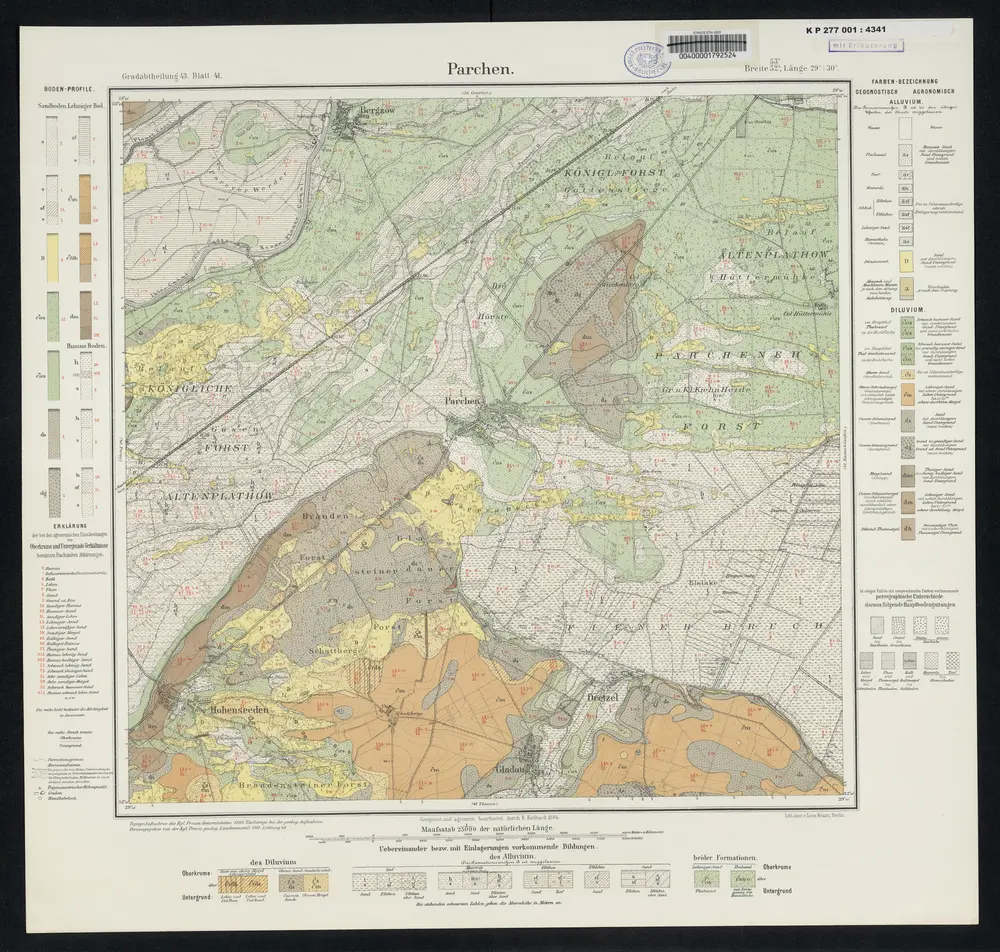 Aperçu de l'ancienne carte