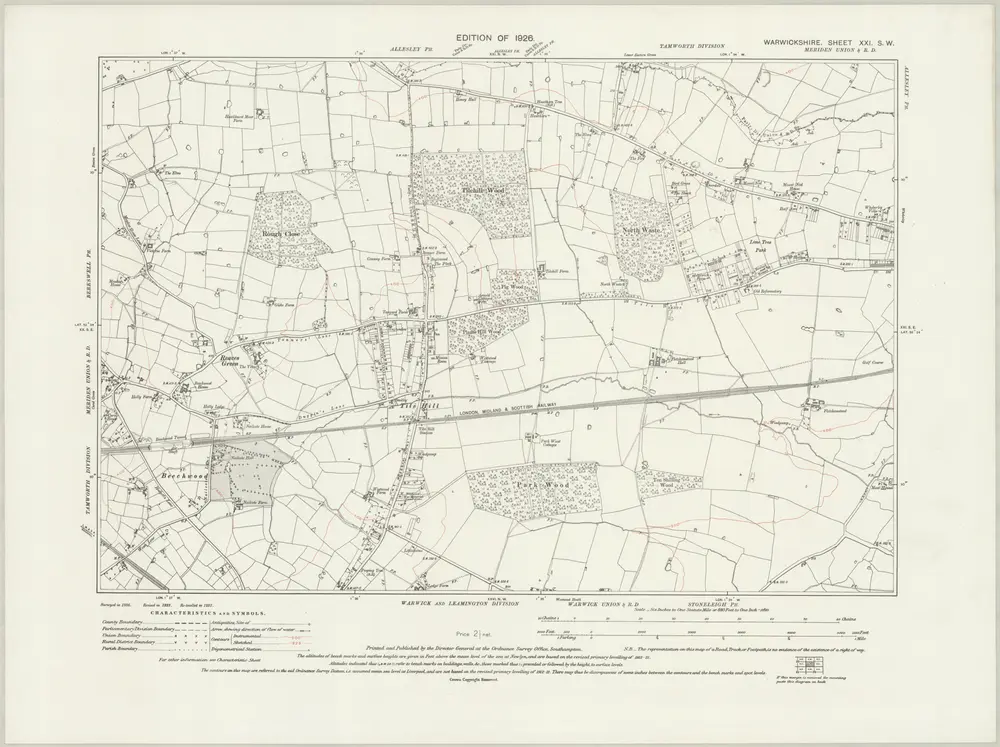 Aperçu de l'ancienne carte