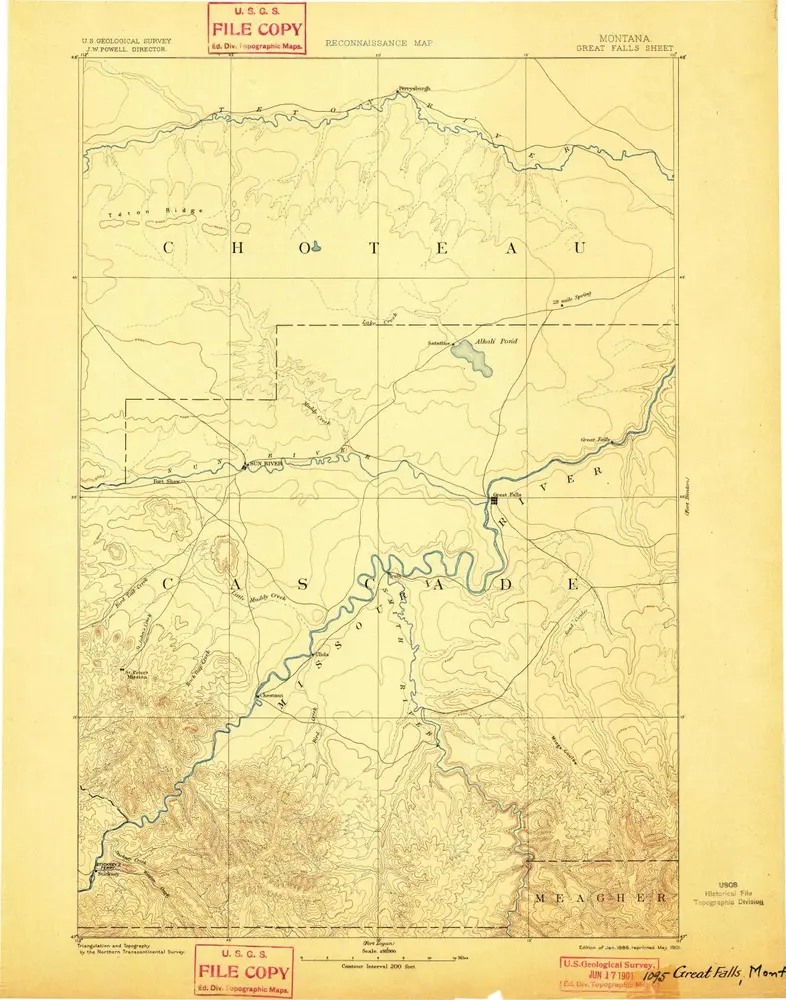 Vista previa del mapa antiguo