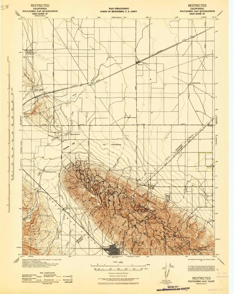 Anteprima della vecchia mappa