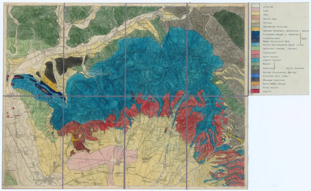 Aperçu de l'ancienne carte