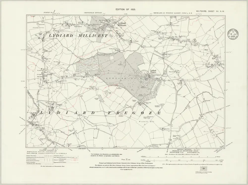 Anteprima della vecchia mappa