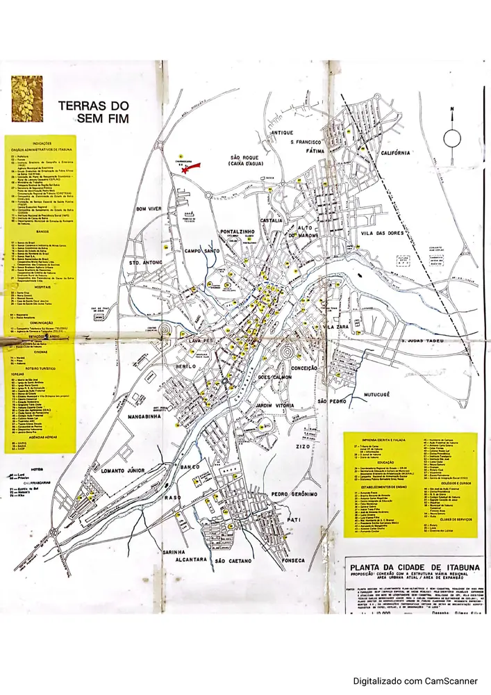 Pré-visualização do mapa antigo