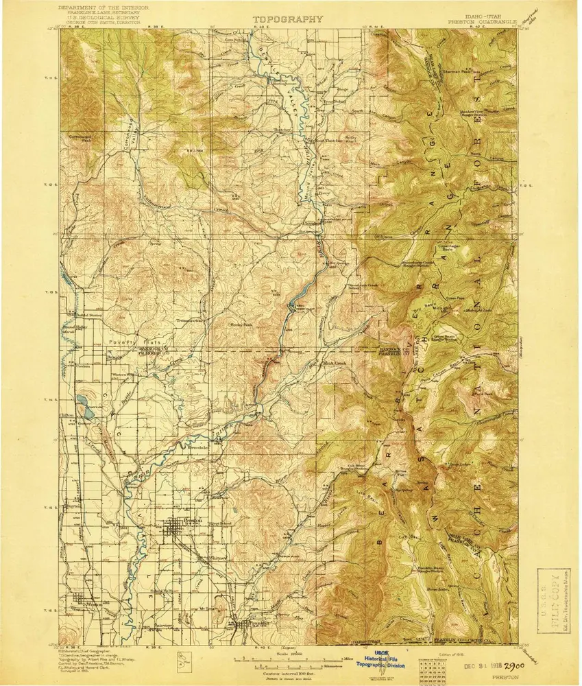 Vista previa del mapa antiguo