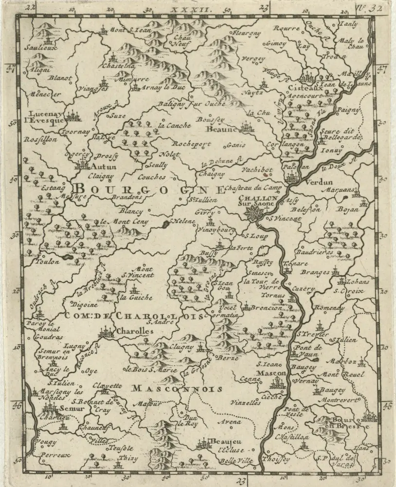 Pré-visualização do mapa antigo