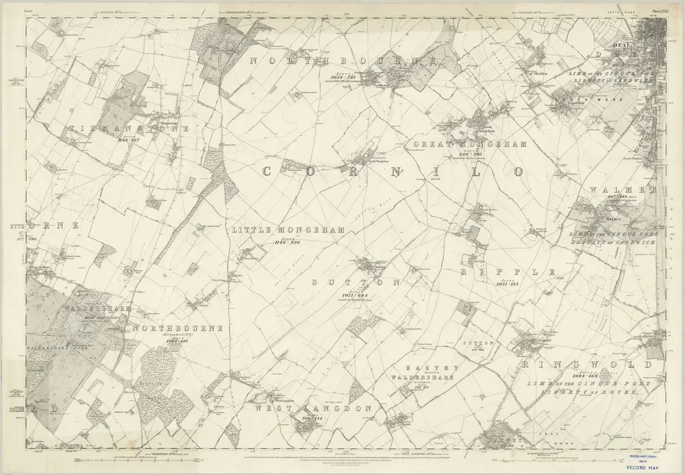 Anteprima della vecchia mappa